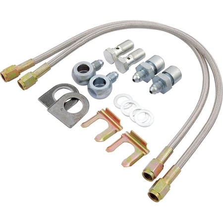 Allstar Performance Metric GM Brake Hose Kit ALL42025